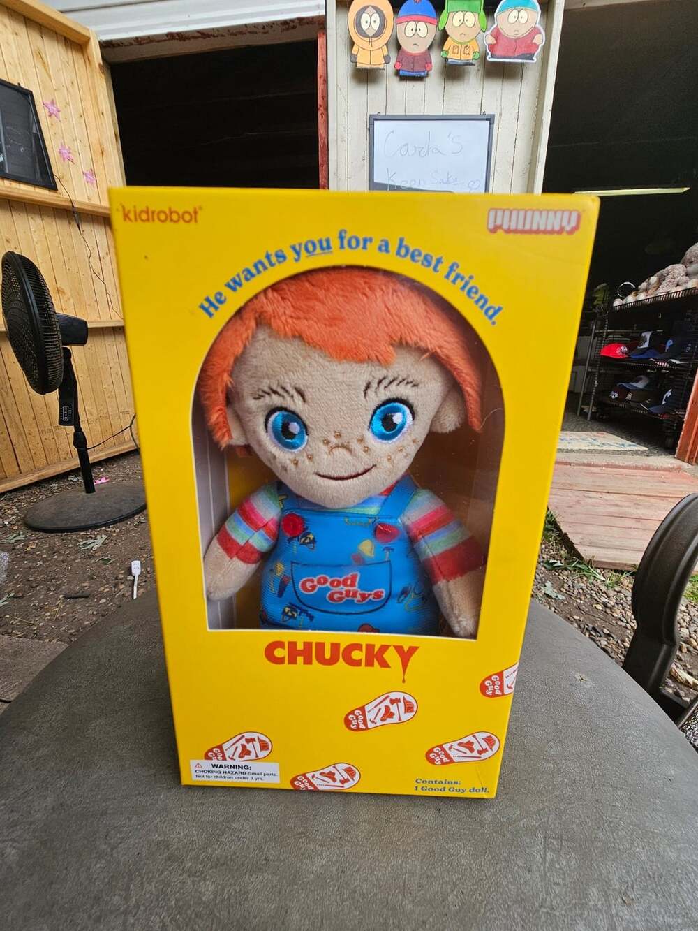 Kidrobot Phunny Chucky Good Guy Plush Doll in Box